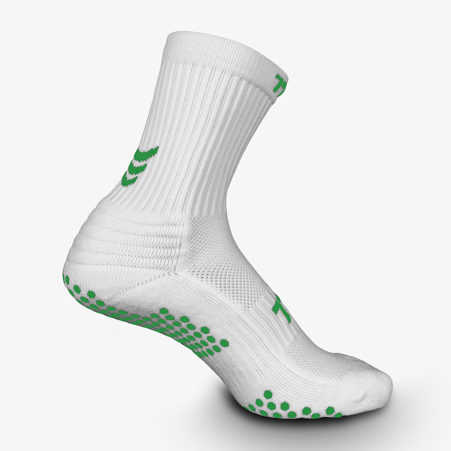 White with Green