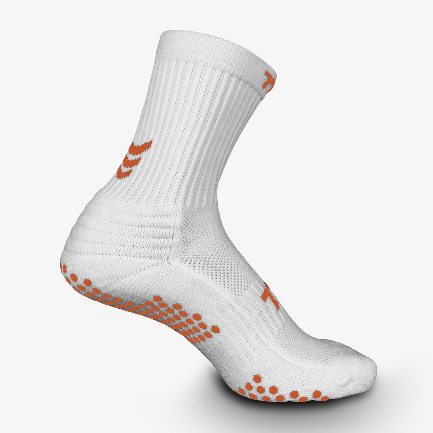 White with Orange