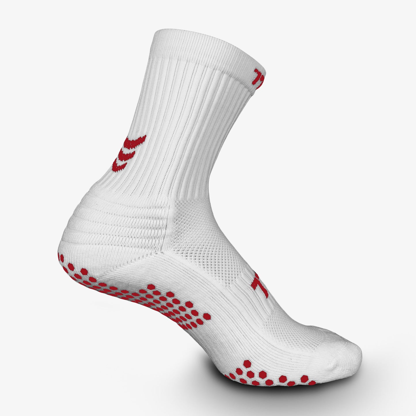 White with Red